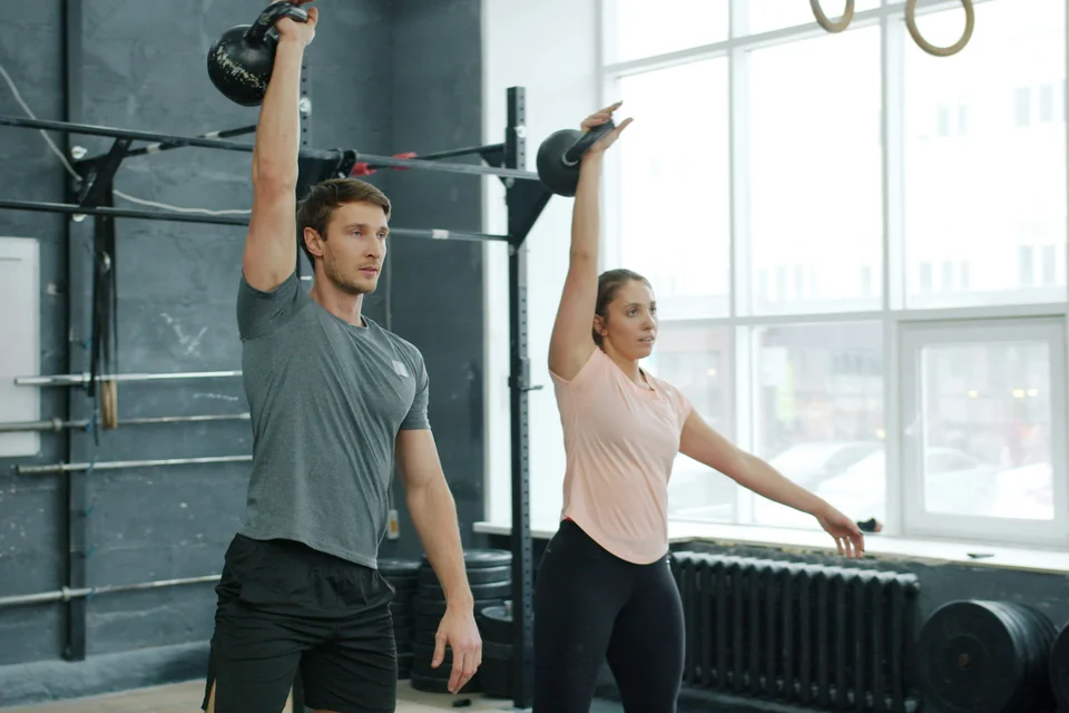 Fundamentals class teaching basic CrossFit movements